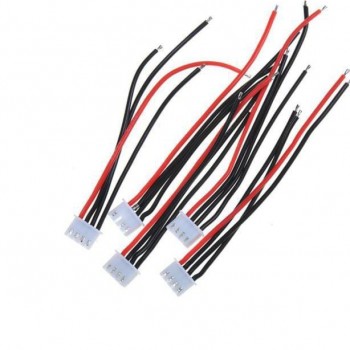JST XH Connector 2S liPo Battery Balance Charger Plug Cable 10cm 22AWG Silicone Wire